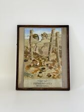 Ww1 embroidered picture for sale  WOLVERHAMPTON