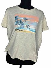 Camisa de praia tropical Old Navy algodão fácil tamanho médio comprar usado  Enviando para Brazil