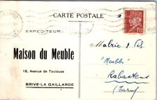 Marcophilie timbre lettre d'occasion  France