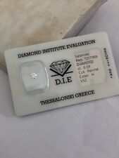 Diamante certificato blister usato  Silvi