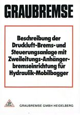 Graubremse bremsanlage hydraul gebraucht kaufen  Deutschland