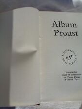 Album proust gallimard d'occasion  Caussade