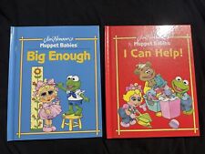 Usado, Bebés Muppet de Jim Henson - ¡Puedo ayudar! & Big Enough - 1992 - Libros de tapa dura segunda mano  Embacar hacia Argentina