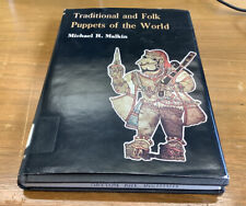 Títeres tradicionales y folclóricos del mundo de Michael R. Malkin (1977, tapa dura) segunda mano  Embacar hacia Mexico