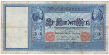 100 mark 1908 gebraucht kaufen  Deutschland