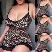 Damen leopard nachtkleid gebraucht kaufen  Obertshausen