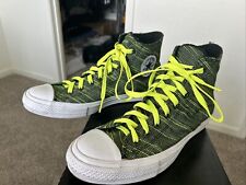 Converse Men’s Chuck Taylor All Star High Top Shoes Sneakers Size 12 Green Black for sale  Shipping to South Africa