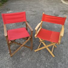Directors chair pair for sale  WITHAM