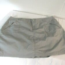 Lane Bryant Cotton Spandex Mini Skort Skirt Gray 26 NWOT til salg  Sendes til Denmark