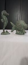 cast seahorse figurine iron for sale  Guston