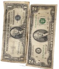 Num.2 banconote dollari usato  Mazzarrone