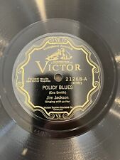 Jim Jackson Victor 21268 ‘Policy Blues’ E+!! Blues 78 RPM comprar usado  Enviando para Brazil