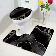 Conjuntos de tapetes de banho arte para casa decoração de banheiro tapetes antiderrapante tampa de vaso sanitário, usado comprar usado  Enviando para Brazil