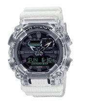 Casio G-Shock Analog Digital GA-900 Series Transparent Men's Watch GA900SKL-7A, used for sale  Shipping to South Africa