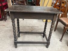 Vintage Antique Brown Wooden Side End Hall Console Table for sale  Shipping to South Africa