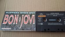 Bon Jovi   'Slippery When Wet'    1986 CASSETTE ALBUM - PAPER LABELS - HARD ROCK comprar usado  Enviando para Brazil