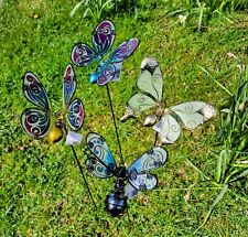 Butterflies bee stakes for sale  Shipping to Ireland
