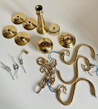 Vintage brass chandelier for sale  NORTHAMPTON