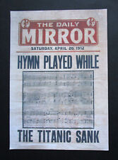 Titanic card replica for sale  STAFFORD