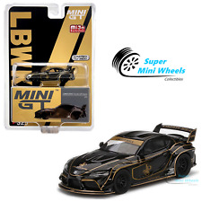 Mini GT 1:64 LB WORKS Toyota GR Supra JPS (Black/Gold) #325 for sale  Shipping to South Africa