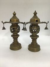 Antique pair brass for sale  WATLINGTON