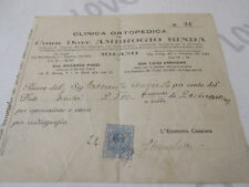 Documento regno italia usato  Italia