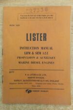 Lister lrm srm for sale  BRIDPORT