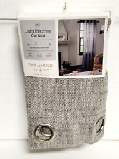 Painel cortina janela tecido texturizado cinza 1 peça 54x84 - Limiar comprar usado  Enviando para Brazil