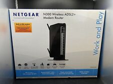 Used, NETGEAR N300 Wireless ADSL2+ Modem Router (DGN2200) Works With All Accessories for sale  Shipping to South Africa