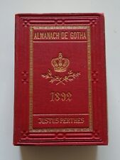 Almanach gotha 1892 usato  Verona
