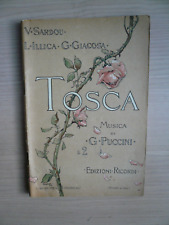 Libretto opera tosca usato  Genova