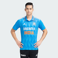 Official Adidas Indian Cricket Team ODI Jersey Shirt Fan T20 World Cup 2024/2023 for sale  Shipping to South Africa