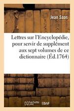 Lettres encyclopédie servir d'occasion  Expédié en Belgium