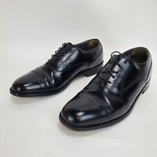Zapatos de vestir Bostonian Stockbridge punta gorra cuero negro para hombre talla 10 1/2D segunda mano  Embacar hacia Argentina