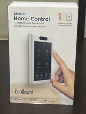 Brilliant Smart Home Control (1-Switch Panel), BHA120US-WH1 **Base Not Included* for sale  Shipping to South Africa