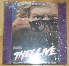 JOHN CARPENTER –lp- trilha sonora do filme THEY LIVE, usado comprar usado  Enviando para Brazil