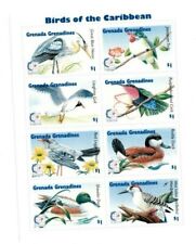  Granadinas 1995 - 1760 - Aves del Caribe - Hoja de ocho - Estampillada sin montar o nunca montada segunda mano  Embacar hacia Argentina