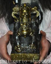 Estátua de Buda 7,8"Templo antigo lenda mito bronze dinheiro deus da riqueza plutus comprar usado  Enviando para Brazil