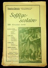 Maurice chevais solfège d'occasion  Villefranche-de-Lauragais