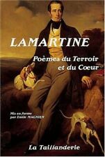 Lamartine poemes terroir d'occasion  Joinville
