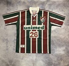 CAMISA DE FUTEBOL Adidas Fluminense 1999 Home #26 Match Worn comprar usado  Enviando para Brazil