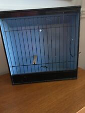 VINTAGE BUDGIE CANARY BIRD SHOW CAGE - Perfect For Hanging Plants Wood & Metal for sale  FOLKESTONE