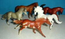 Lote de trabalho 5 cavalos Breyer Reeves vintage 1976-1999 escala 3"x4" 1:32 sortidos comprar usado  Enviando para Brazil