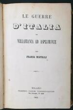 Guerre italia villafranca usato  Italia