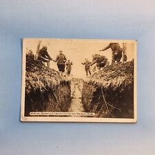 Postcard Real Photo C1915 Oise France WW1 Troops Barbed Wire Trench, used for sale  Shipping to South Africa