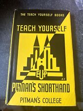 Teach pitmans shorthand for sale  SOUTHPORT