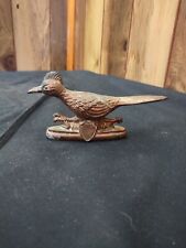 Used, Cooper Brass Roadrunner Figurine Statue Southwest Decor Vintage for sale  Shipping to South Africa