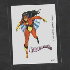 Usado, 1980 Spanish Marvel Superheroes #257 ARAÑA-MUJER Candy Bar Pegatina Inserto segunda mano  Embacar hacia Argentina