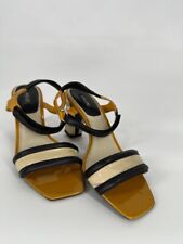 Sapato Feminino AREZZO Tamanho 6B EUA, 37 EUR Mary Jane Tira no Tornozelo Sandália Salto comprar usado  Enviando para Brazil