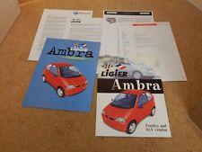 Ligier ambra brochures for sale  STOURPORT-ON-SEVERN
